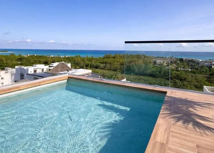Live Playa Rooftop Pool & Prime Location * Playa del Carmen